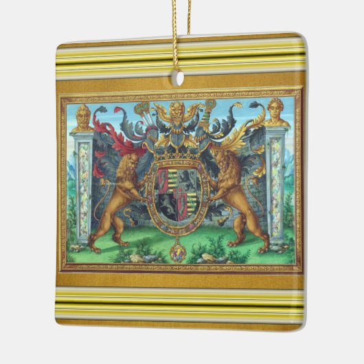 Wappen Keramik Ornament (Links)