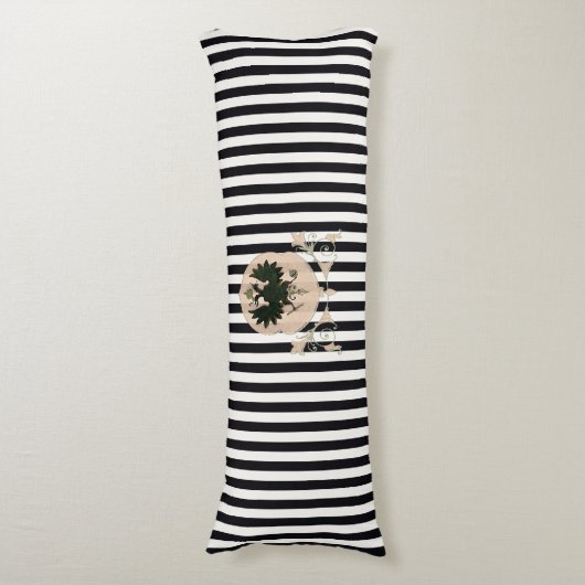 Wappen - Kissen 20 x 54 (Vorderseite Vertikal)