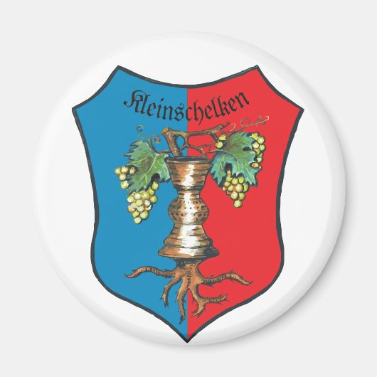 Wappen Kleinschelken Magnet (Vorne)