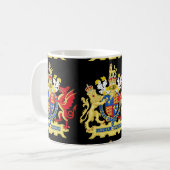 WAPPEN KÖNIG-HENRY THE EIGHTH KAFFEETASSE (Vorderseite Links)
