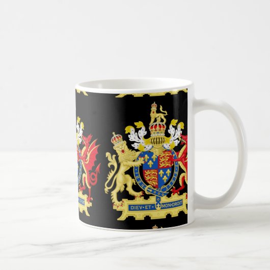 WAPPEN KÖNIG-HENRY THE EIGHTH KAFFEETASSE (Rechts)