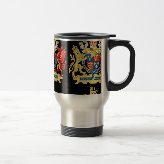 WAPPEN KÖNIG-HENRY THE EIGHTH REISEBECHER (Rechts)
