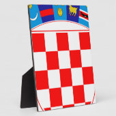 Wappen Kroatiens, Kroatische Embleme, Hrvatska Fotoplatte (Seite)