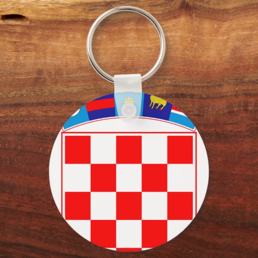 Wappen Kroatiens, Kroatische Embleme, Hrvatska Schlüsselanhänger (Vorderseite)