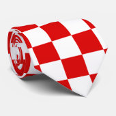 Wappen - Kroatische Muster Krawatte (Gerollt)