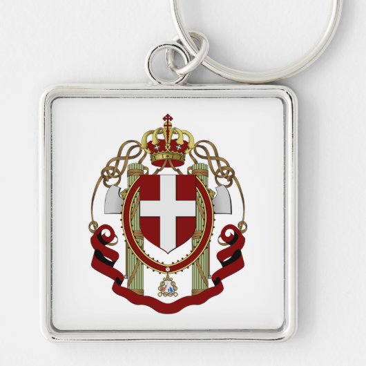 Wappen-Krone Schlüsselanhänger (Vorne)