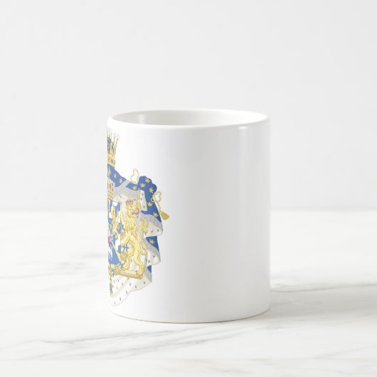 Wappen Kronprins Carl Gustav Av Sverige Kaffeetasse (Mittel)