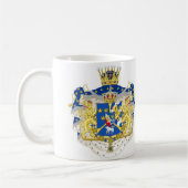 Wappen Kronprins Carl Gustav Av Sverige Kaffeetasse (Links)