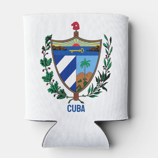 Wappen Kubas Dosenkühler (Rückseite)