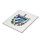 Wappen Kubas Fliese (Seite)