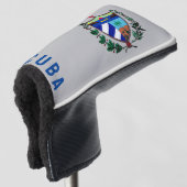 Wappen Kubas Golf Headcover (3/4 Vorderseite)