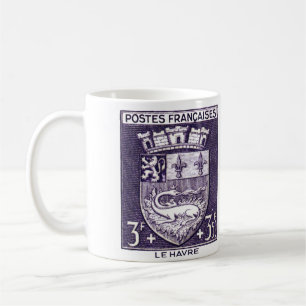Wappen, La Havre Frankreich Kaffeetasse