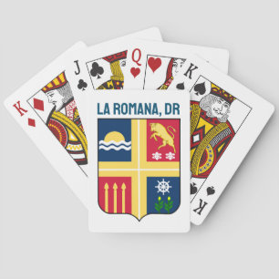 Wappen - La Romana, Dominikanische Republik Spielkarten