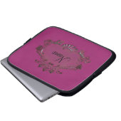 Wappen ~ Laptop Sleeve (Vorne Knopf)