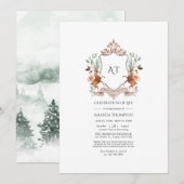 Wappen Laurel Einladung (Vorne/Hinten)