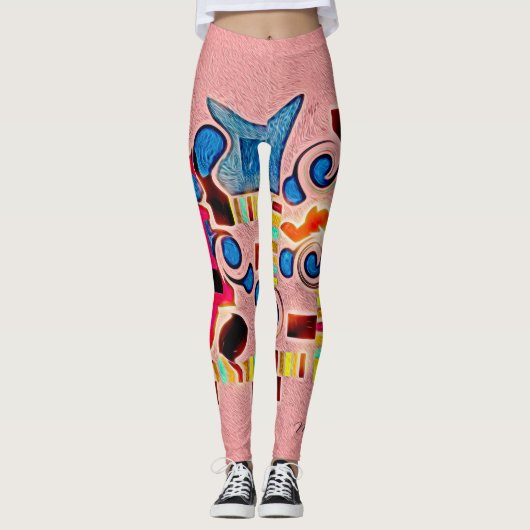 "Wappen"-Leggings Leggings (Vorderseite)