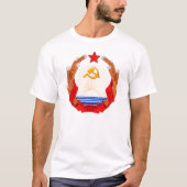 Wappen lettischen SSR T-Shirt (Vorderseite)