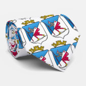 Wappen Lillehammers Norwegen Wappenkunde Krawatte (Gerollt)