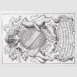 Wappen, Löwen Seidenpapier