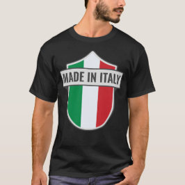 Wappen "Made in Italy" T-Shirt