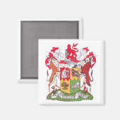 Wappen Magnet (Vorderseite/Rückseite)