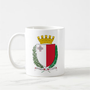 Wappen Maltas Kaffeetasse