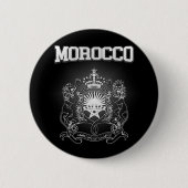 Wappen Marokkos Button (Vorderseite)