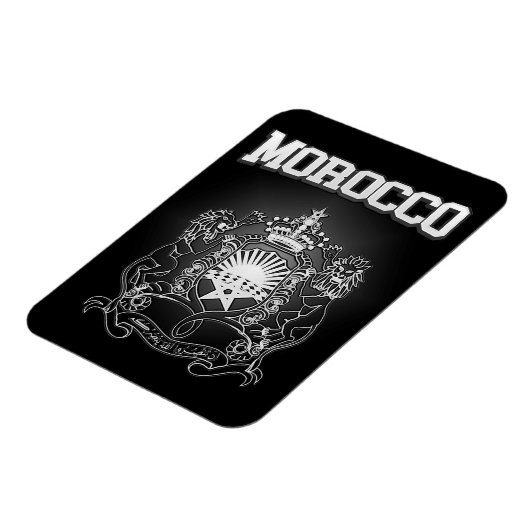 Wappen Marokkos Magnet (Linke Seite)