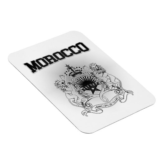 Wappen Marokkos Magnet (Rechte Seite)