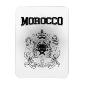Wappen Marokkos Magnet (Vertikal)