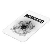 Wappen Marokkos Magnet (Linke Seite)