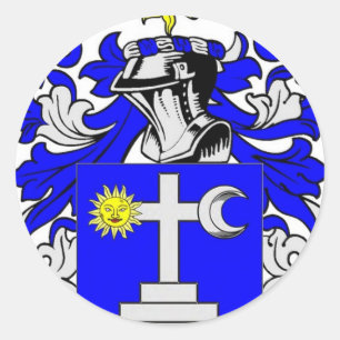 Wappen Martins (Irland) Runder Aufkleber