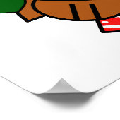 Wappen Mazedoniens Offiziell Heraldry Symbol Poster (Ecke)