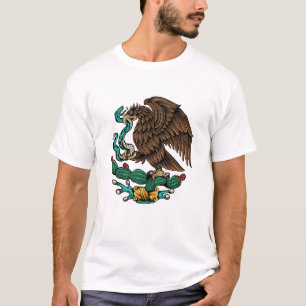 Wappen Mexikos Illustration T-Shirt