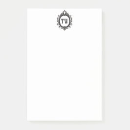 Wappen mit Initialen Post-it Klebezettel