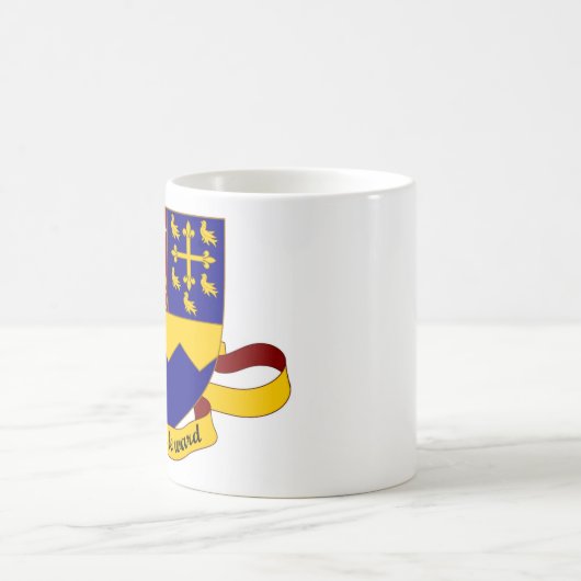 Wappen mit weit reichender Uni Kaffeetasse (Mittel)