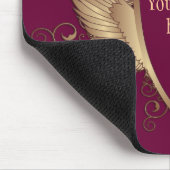 WAPPEN mit WINGS + Text Mousepad (Ecke)