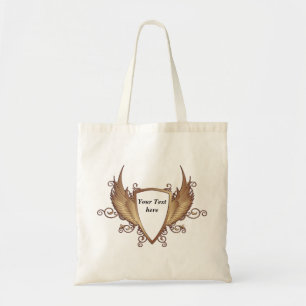 WAPPEN mit WINGS + Text Tragetasche