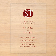 Wappen Monogram Typografy Wedding