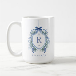 Wappen-Monogramm Kaffeetasse
