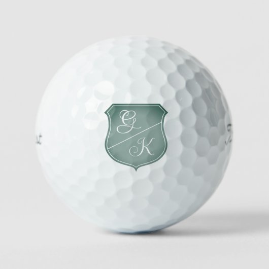Wappen-Monogramm Titleist Pro V1 Golfball (Vorderseite)