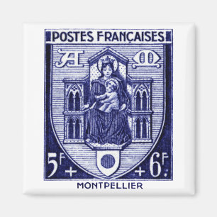 Wappen, Montpellier Frankreich Magnet