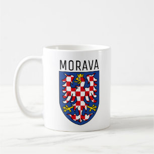 Wappen Moraviens - TSCHECHIEN Kaffeetasse