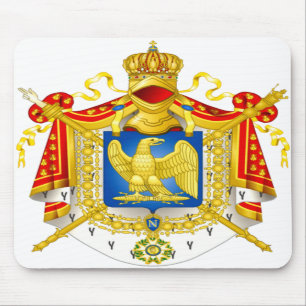 Wappen Napoleon Mousepad