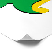 Wappen Nayarit Offiziell Mexico Heraldry Logo Poster (Ecke)