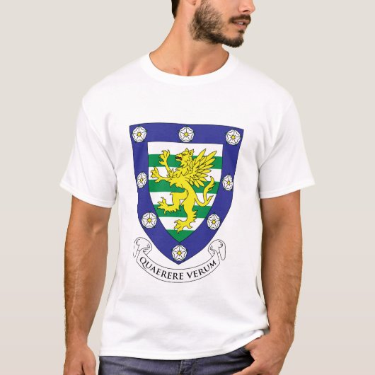 Wappen niederwerfenden Uni-Cambridge-Shirts T-Shirt (Vorderseite)