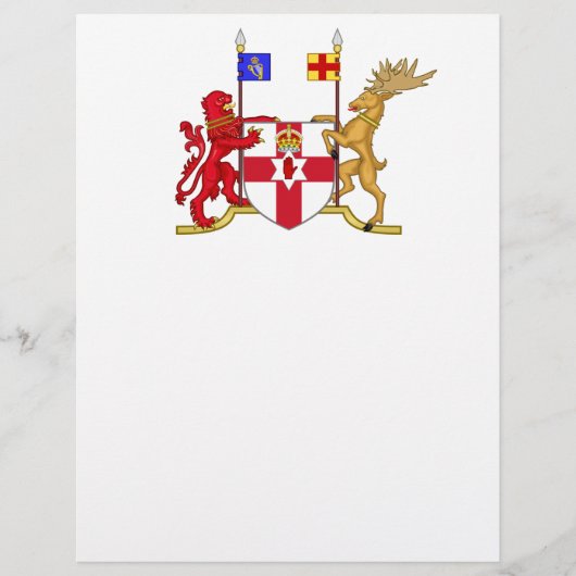 Wappen Nordirlands Flyer (Vorne)