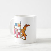 Wappen Nordirlands Kaffee-Tasse Kaffeetasse (Vorderseite Links)