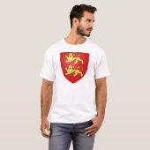 Wappen Normandies (Frankreich) T-Shirt (Vorne ganz)