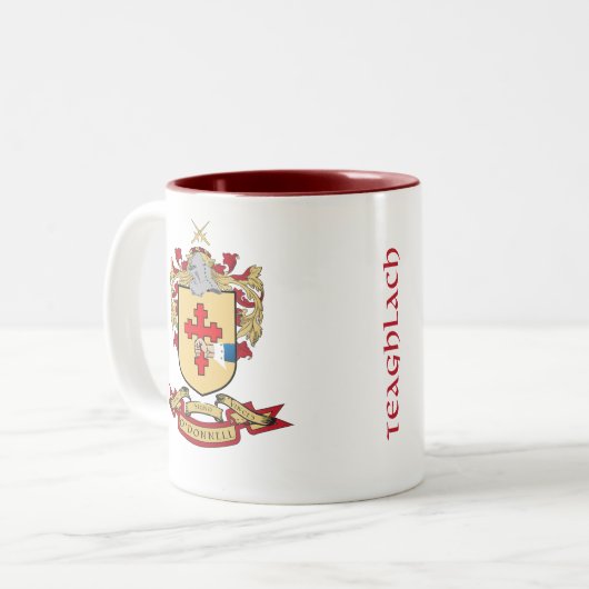 Wappen O " Donnell Tasse (Vorderseite Links)